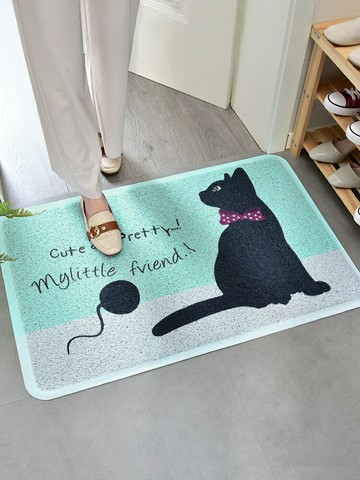 北歐ins進門地墊地毯入戶蹭土門墊墊子網紅家用門外絲圈防滑宿舍