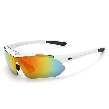 ROBESBON 萬能運動太陽眼鏡13件套組-白色  1組  均碼