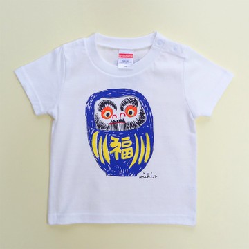 達摩 嬰幼童 T恤 Blue 80 90 100 110 120 130 140 150 160