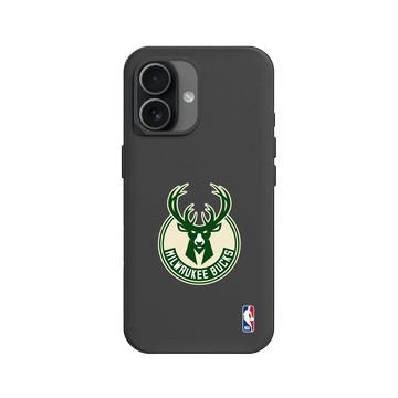 iPhone 17 SolidX 黑 - NBA - Logo-密爾瓦基公鹿 Milwaukee Bucks