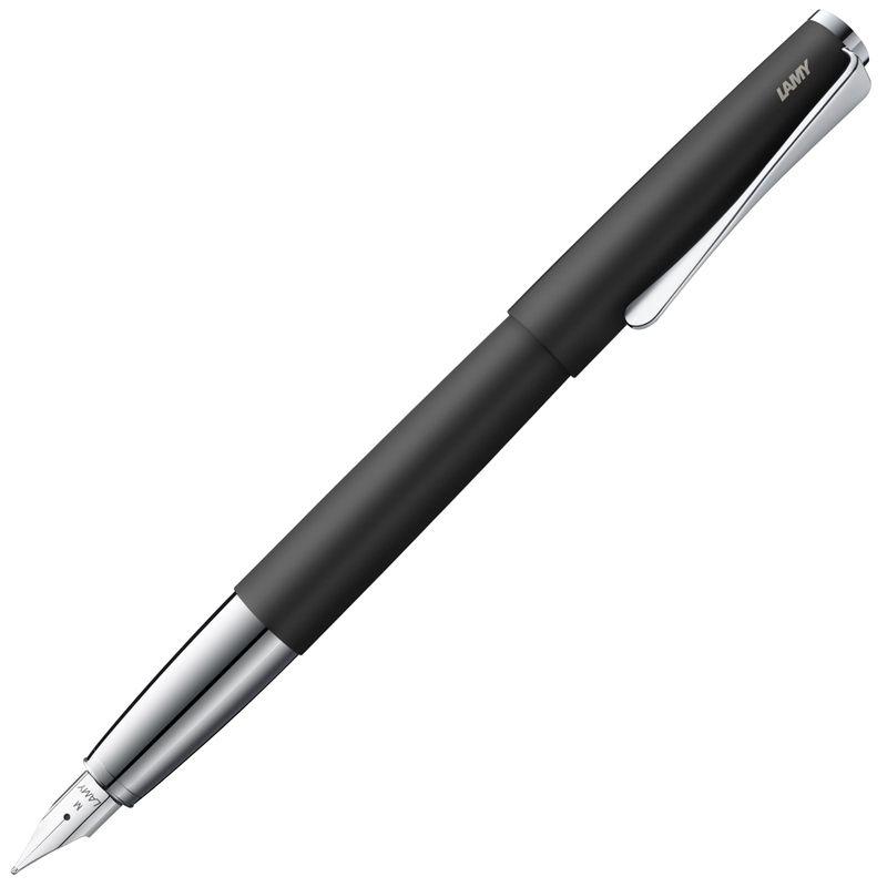 LAMY ラミー 万年筆 ペン先EF(極細字) ステュディオ マットブラック L67-EF 両用式 正規輸入品