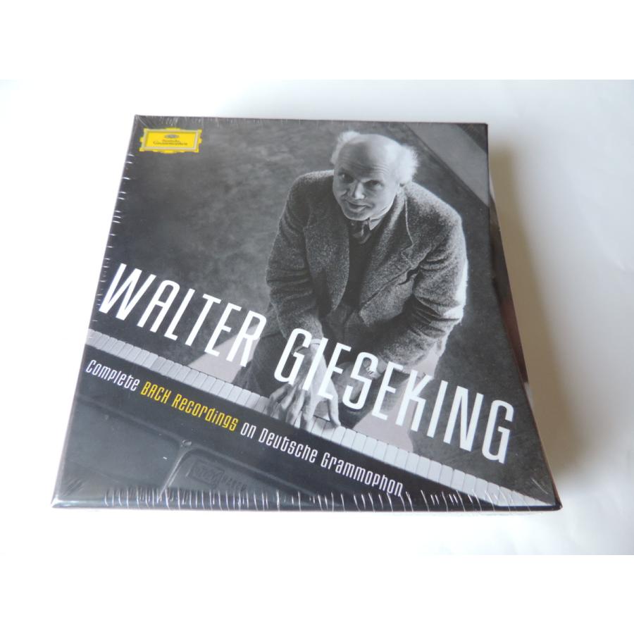 Walter Gieseking Complete Bach Recordings on DG CDs CD