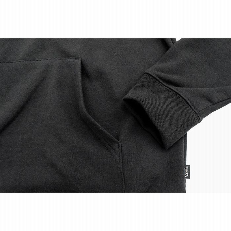 VANS バンズ プルオーバーパーカー FULL PATCHED BLACK VANS - 【S】VANS バンズ/プルオーバーパーカー/FULL PATCHED/黒