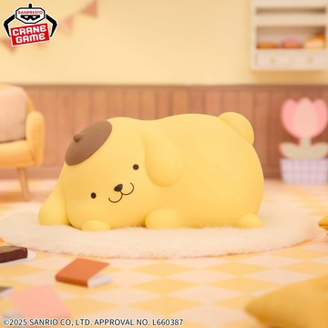 【BANPRESTO】三麗鷗 布丁狗 SOFVIMATES軟膠公仔-放鬆ver.【墊腳石】Sanrio 模型 擺飾