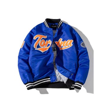 秋冬季加厚棉衣韓版潮流棒球棉服飛行員夾克男女情侶棉襖刺繡外套