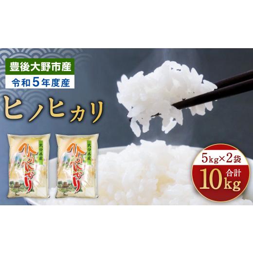 ふるさと納税 大分県 豊後大野市 120-981 豊後大野市産 ヒノヒカリ 10kg (5kg×2袋)