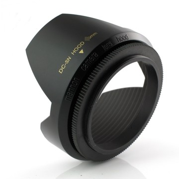 Mennon 蓮花瓣鏡頭遮光罩62mm遮光罩DCsn-62(具消光紋啞紋)62mm太陽罩Lens Hood