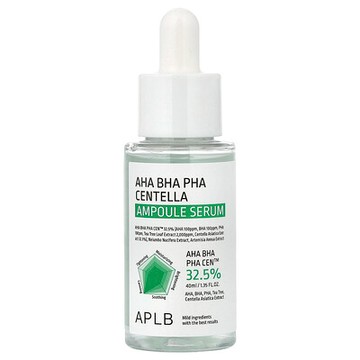 APLB, AHA BHA PH 積雪草安瓶精華，1.35 液量盎司（40 毫升）