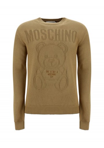 Moschino - Sweater - Mens - Brown