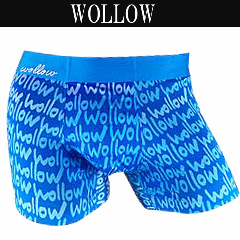ボクサーパンツ WOLLOW ワロー ナイロンボクサーC メンズ 通販