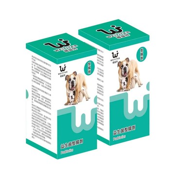 WEIYITER 【摩達客寵物】維益特狗狗益生菌整腸劑300g(2入組)-犬狗營養保健必備