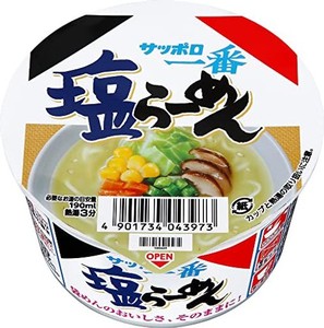 サッポロ一番 塩らーめん ミニどんぶり 41G×12個