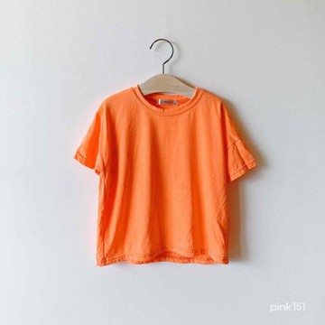 【PINK151】 韓國童裝 愛自己短袖上衣 親子裝 正韓
