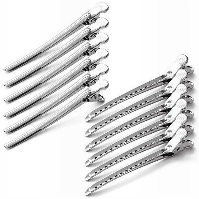 Sciolto ダッカール ヘアクリップ 12本セット ヘアピン 前髪 髪留め クリップ 全長9 5mm ステンレス製 プロ 美容師 メン 通販 Lineポイント最大0 5 Get Lineショッピング