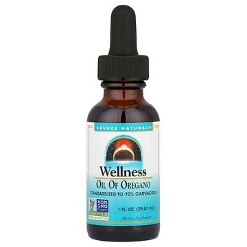 Source Naturals, Wellness，牛至油，1 液量盎司（29.57 毫升）