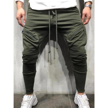Men's casual sports jock pants  男士簡約休閑運動百搭小腳長褲