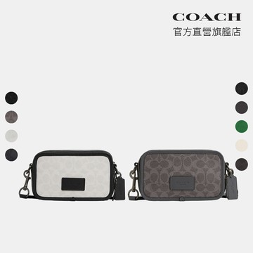 【COACH】WYATT 經典LOGO斜背包-多色任選(CW365/CM113/CW308/CAB80/CY888/CA