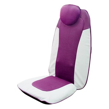 東龍 Edragon 3D溫熱手感推拿按摩墊 加熱恆溫旋轉按摩 3段式坐墊震動力道調整 附有線遙控器  TL-2202  紫色 + 白色  1個