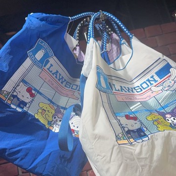 ✨店長優選✨日本代餐ballchain新品kitty50週年秋冬單肩包 二創自製kitty50週貓咪刺繡手提袋環保袋