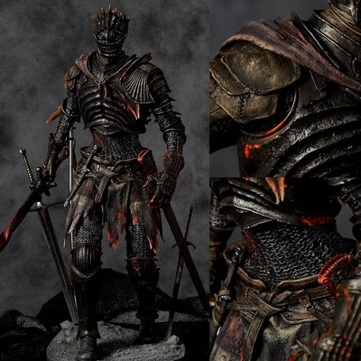 『新品即納』{FIG}予約特典付(1/1 残り火) DARK SOULS III ダークソウル3/ 王たちの化身 1/6スケール スタチュー  Gecco(ゲッコウ)(20170630) | LINEブランドカタログ