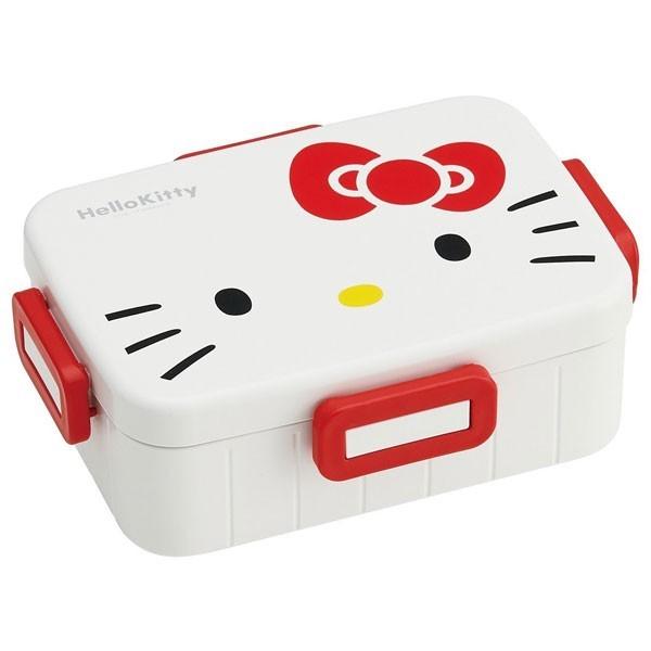 ハローキティ 弁当箱 1段 / 4点ロックランチボックス 650ml