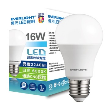 [家速配]億光16W超高效球泡燈-白光