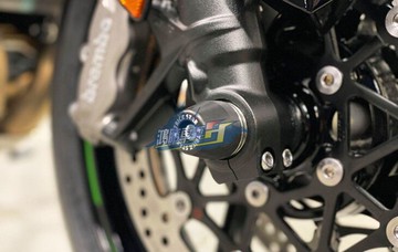 夢幻星TRICK STAR 適用川崎ZH2/H2 SX R 改裝前輪防摔防倒球組