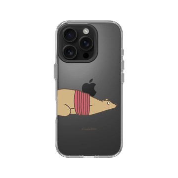 iPhone 16 Pro Clear 透明 - 咻咻熊 XiuXiubear - 被帶回家惹