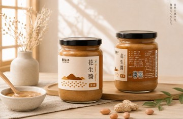 農點子無添加無糖臺灣花生醬