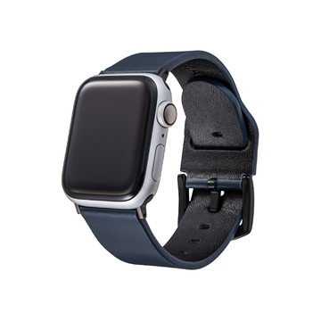 Gramas Apple Watch 38/40/41/42mm 義大利真皮錶帶-藍