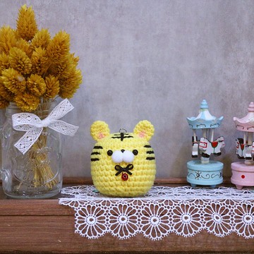 胖老虎－鑰匙圈。交換禮物