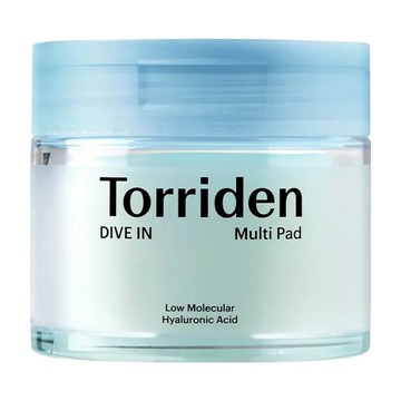 Torriden 官方直營 5D微分子玻尿酸多效保濕棉片  80片  1罐