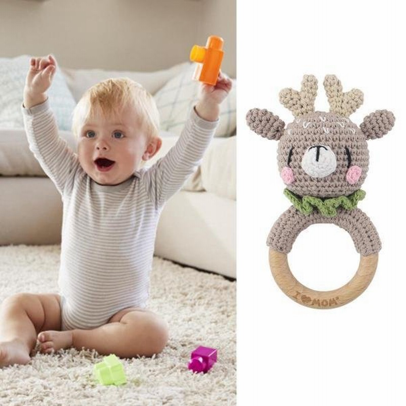 幼児木製ティーザー赤ちゃんガラガラファインモーター学習赤ちゃん握るおもちゃキリン 通販 Lineポイント最大0 5 Get Lineショッピング