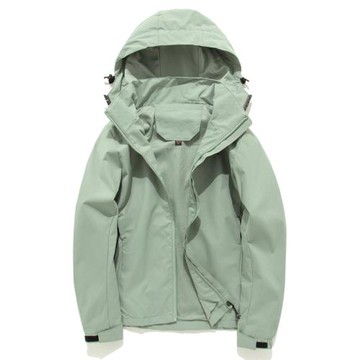 戶外軟殼沖鋒衣男女春秋薄款單層外套潮牌防風防水情侶進藏登山服