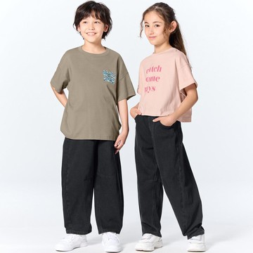 barrel leg錐形牛仔褲