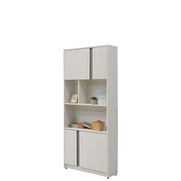 【Hampton 漢汀堡】海輪2.7尺書櫃(櫃/櫃子/書櫃/收納櫃)