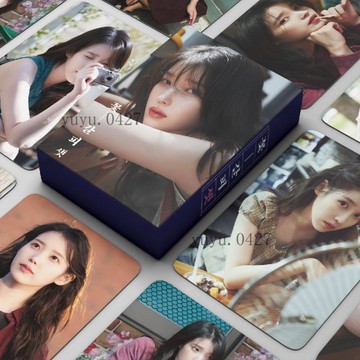🌸熱銷珍藏👑 IU 李知恩 專輯周邊 花書籤3 小卡 高清收藏卡片 LOMO卡 明信片 粉絲應援 21世紀大君夫人