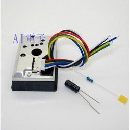【AI電子】*(11-8)PM2.5感測器 粉塵感測器 灰塵感測器 Shap GP2Y1014AU0F