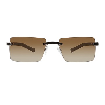 Gianfranco Ferré 義大利 方框氣質造型款太陽眼鏡 / 咖GF55502