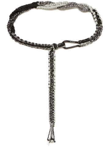 Alanui - Rope braided belt - women - Polyester/Polyamide - One Size - Black