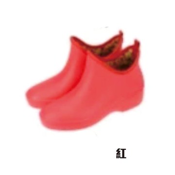 日本製 MARURYO日本製抗菌速乾材質 時尚雨鞋/雨靴(綠盒)-紅