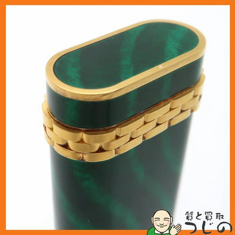 CARTIER ガスライター CA120014 オーバル ミニ パンテール GP