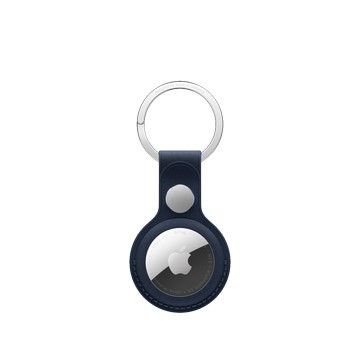Apple AirTag 精細織紋鑰匙圈 – 藏藍色