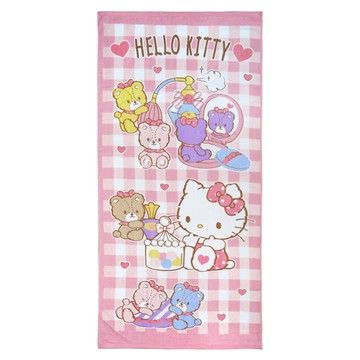 Hello Kitty熊熊派對浴巾70*140cm