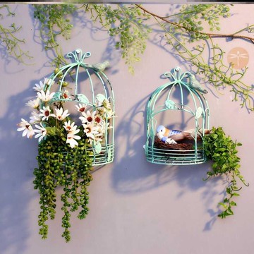 花卉室外庭院圍墻花仿真墻壁高檔院子農家裝飾布置外墻民宿戶外外