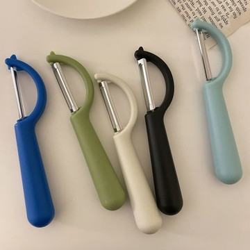 ins風格廚房用刮皮刀 刨刀 水果蔬菜去皮 削皮器 好手感不銹鋼 刨皮刀 簡約