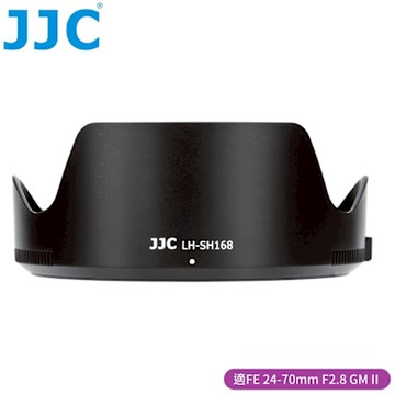 JJC副廠Sony遮光罩相容索尼原廠ALC-SH168遮光罩LH-SH168(適FE 24-70mm F2.8 GM II即SEL2470GM2)太陽罩lens hood