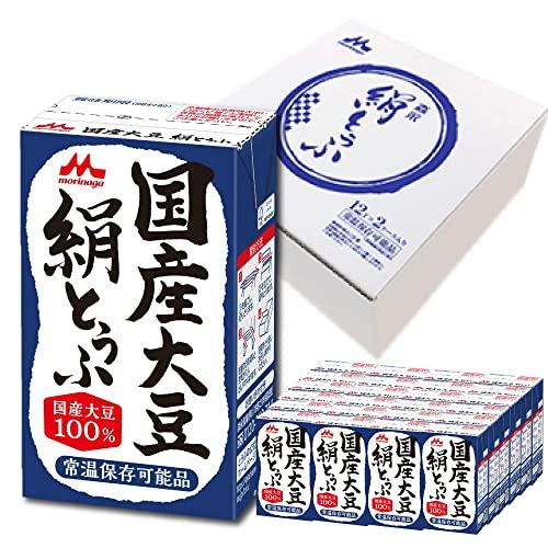 森永 国産大豆 絹とうふ ギフトセット 2ケース（250ｇ×24個） ギフト 中元 歳暮 プレゼント 専用箱 充て