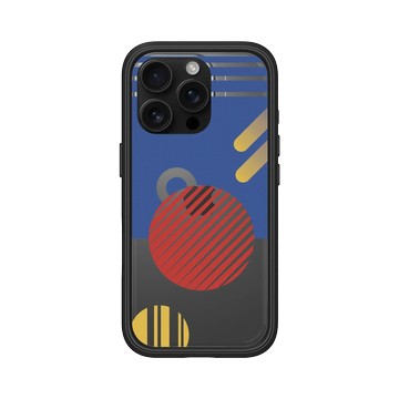 iPhone 16 Pro Mod NX 黑 - NASA - Arp 142 Galaxies - Bauhaus Style