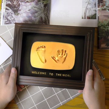 台灣發貨🔸手足印泥✅嬰兒手腳印紀念 新生兒手足印泥 寶寶手足印泥紀念 胎毛手足印泥 週歲禮物手足印